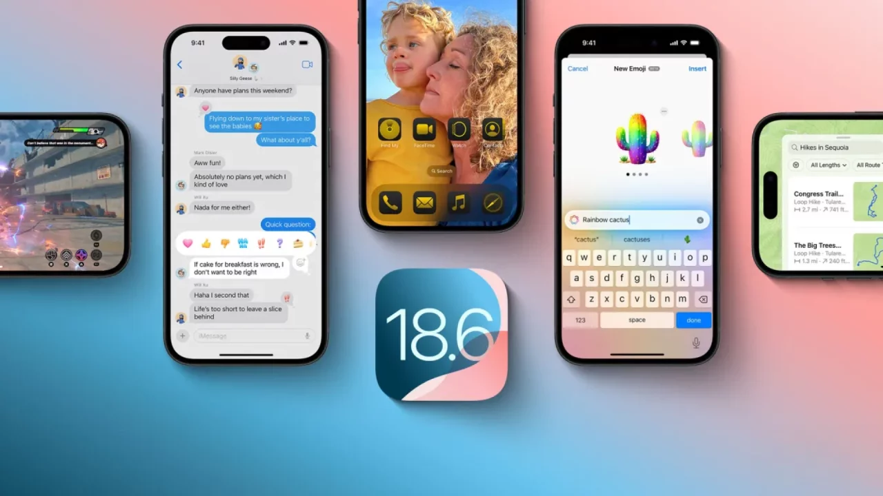 iOS 18.6 RC chiqdi: Apple yangi iOS 26 oldidan so‘nggi tayyorgarlikda