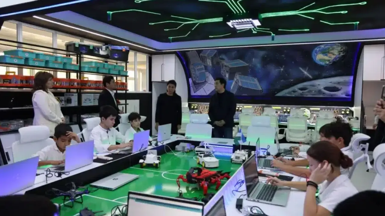 Toshkentda 1000 o‘quvchiga mo‘ljallangan robototexnika markazi ochildi